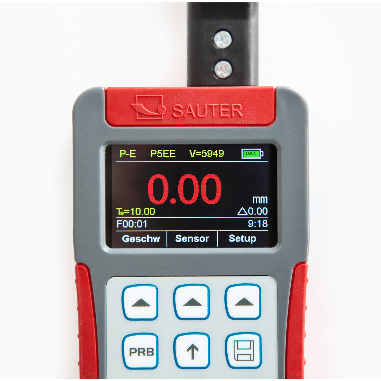 Ultraschall-Materialdickenmessgerät SAUTER TO 100-0.01EE