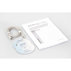 USB-Schnittstellen-Set für bidirektionalen Datenaustausch zwischen Feuchtebestimmer und Computer. Lieferumfang: USB-Kabel, Treiber-CD Software Balance Connection