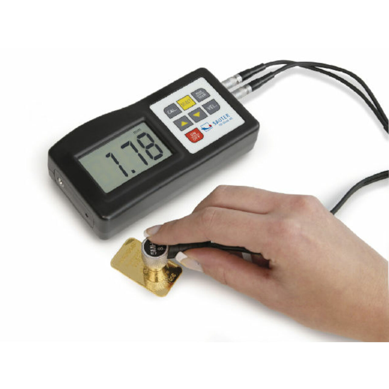 Ultraschall-Materialdickenmessgerät - extern - , d= 0,01 mm (5 MHz)