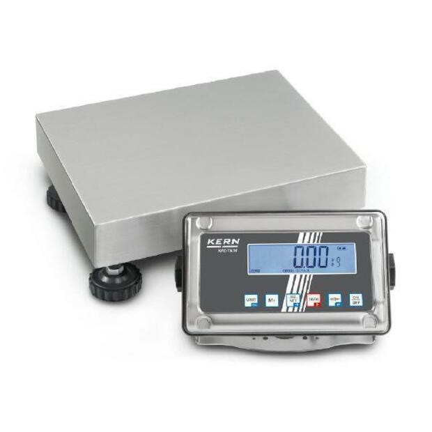 Plattformwaage mit Edelstahl-Auswertegerät KERN SFE 100K-2LNM