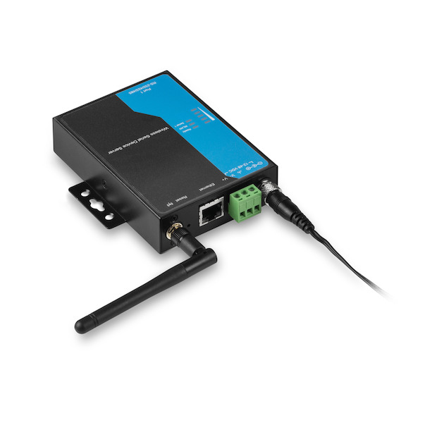 RS-232/WLAN-Adapter: Hochwertiger Adapter zur kabellosen Anbindung von Waagen, Kraftmessern etc. mit RS-232 Schnittstelle an WLAN-fähige Geräte, wie Tablets, Laptops, Smartphones etc.