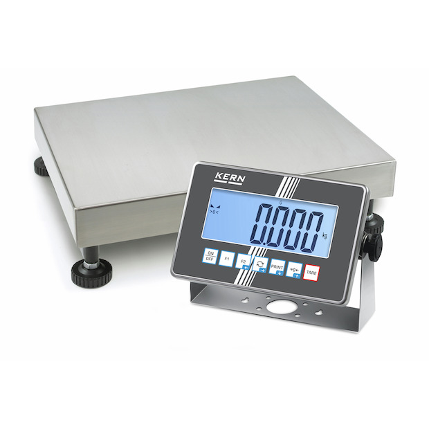 IoT-Line Plattformwaage mit Edelstahl-Auswertegerät KERN IXC 60K-3L