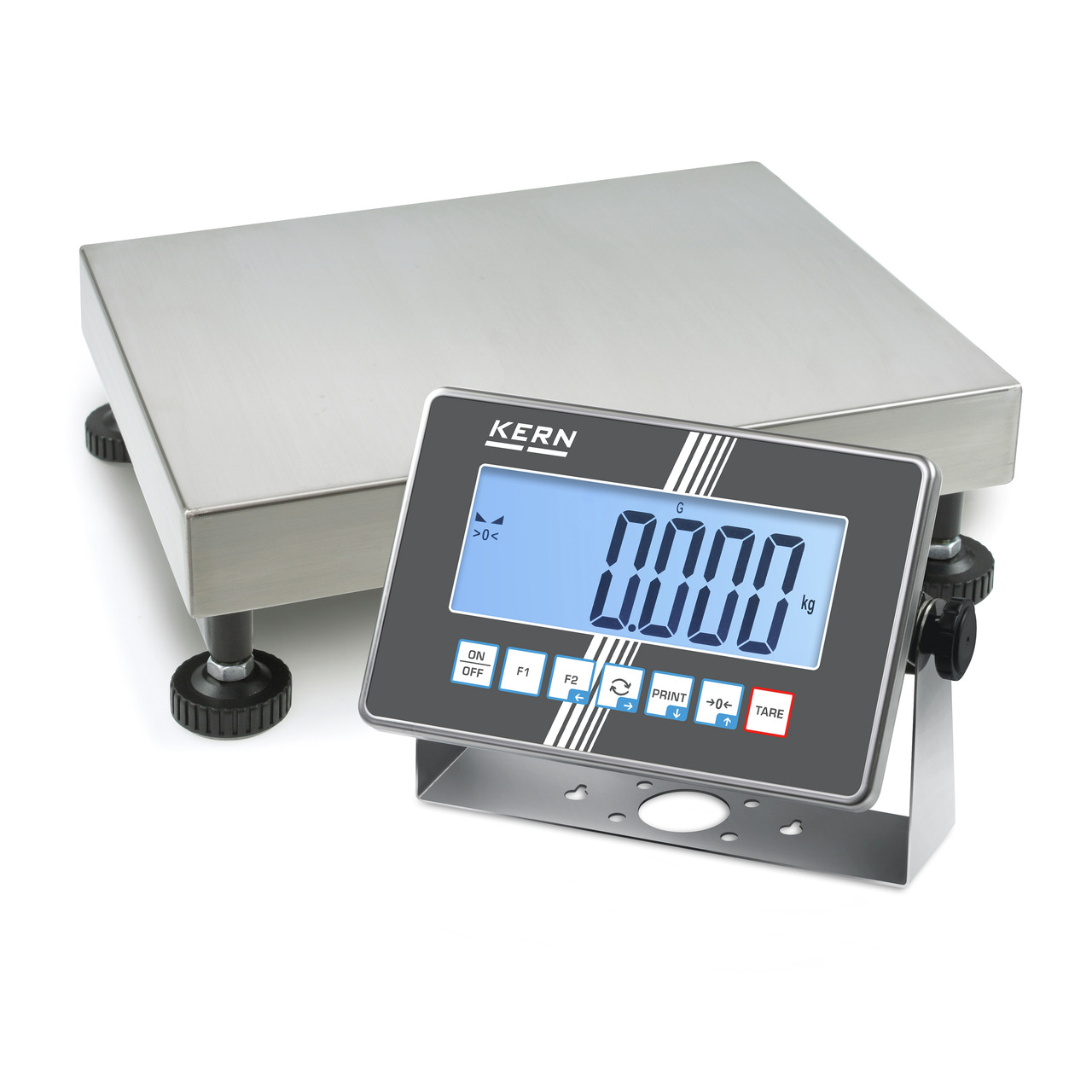 IoT-Line Plattformwaage mit Edelstahl-Auswertegerät KERN IXC 60K-3