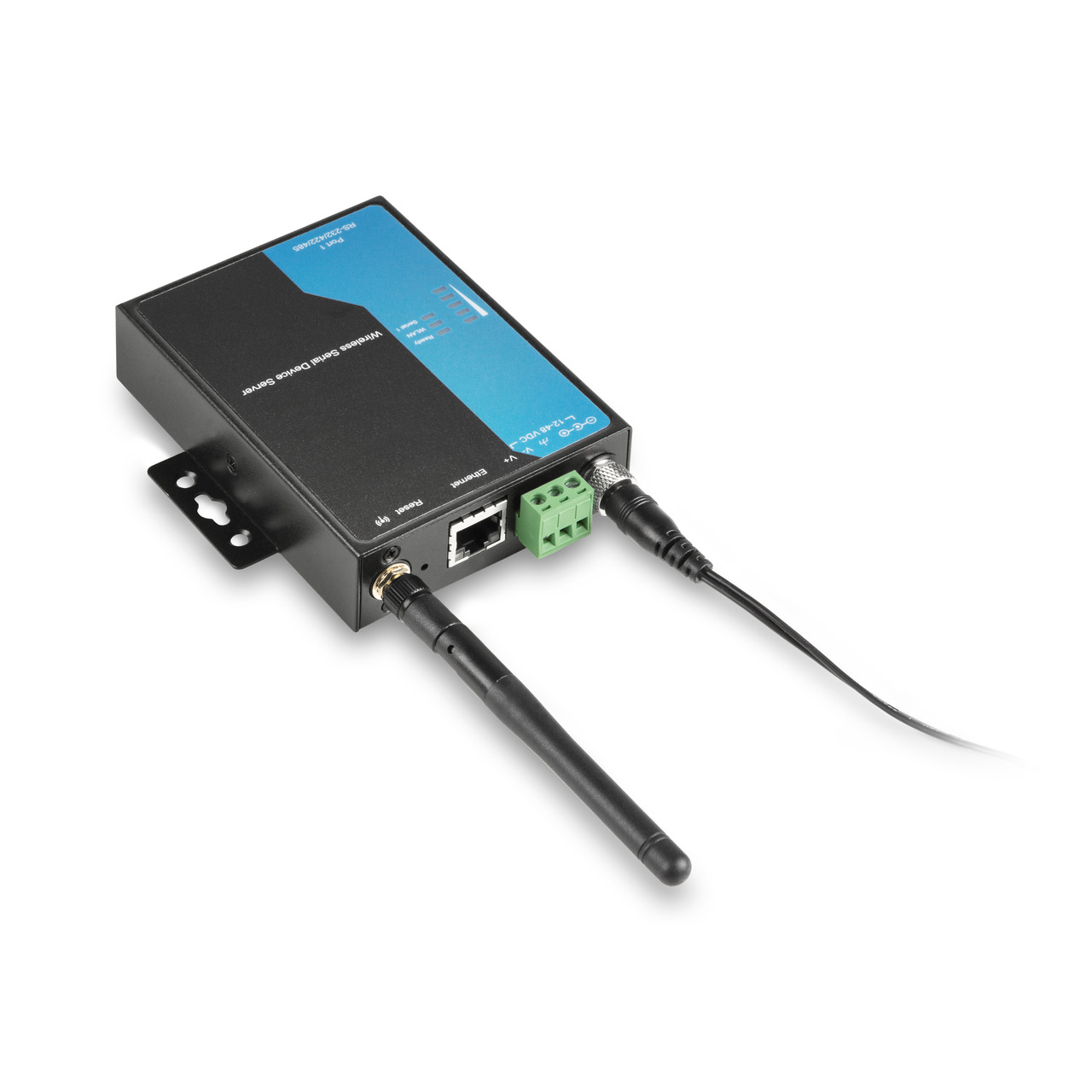 RS-232/WLAN-Adapter: Hochwertiger Adapter zur kabellosen Anbindung von Waagen, Kraftmessern etc. mit RS-232 Schnittstelle an WLAN-fähige Geräte, wie Tablets, Laptops, Smartphones etc.