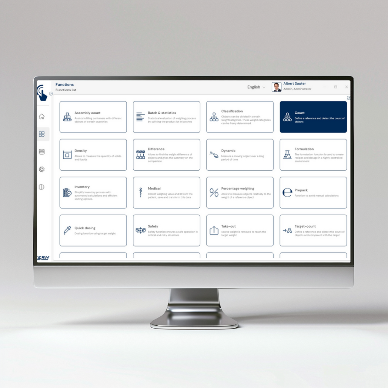 Software EasyTouch SET-32 Count