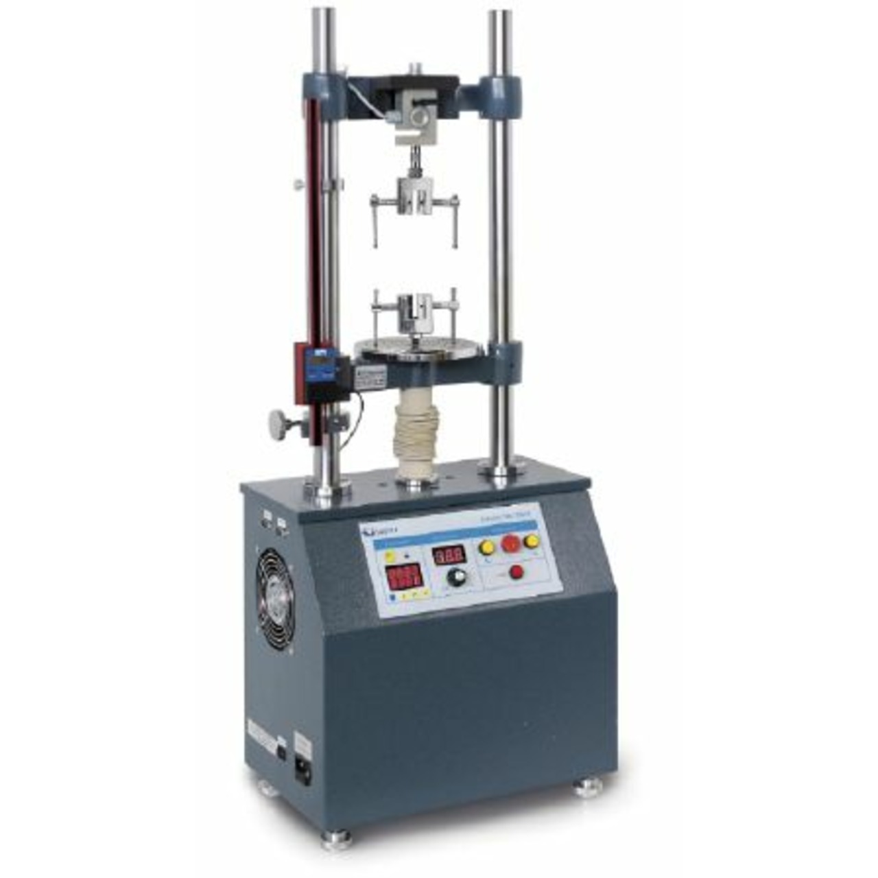 Kraft-Prüfstand - elektronisch, zwei Kolumnen Max 20 kN : Vertikal <-> 210 mm