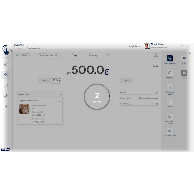 Software EasyTouch SET-05 Dynamic