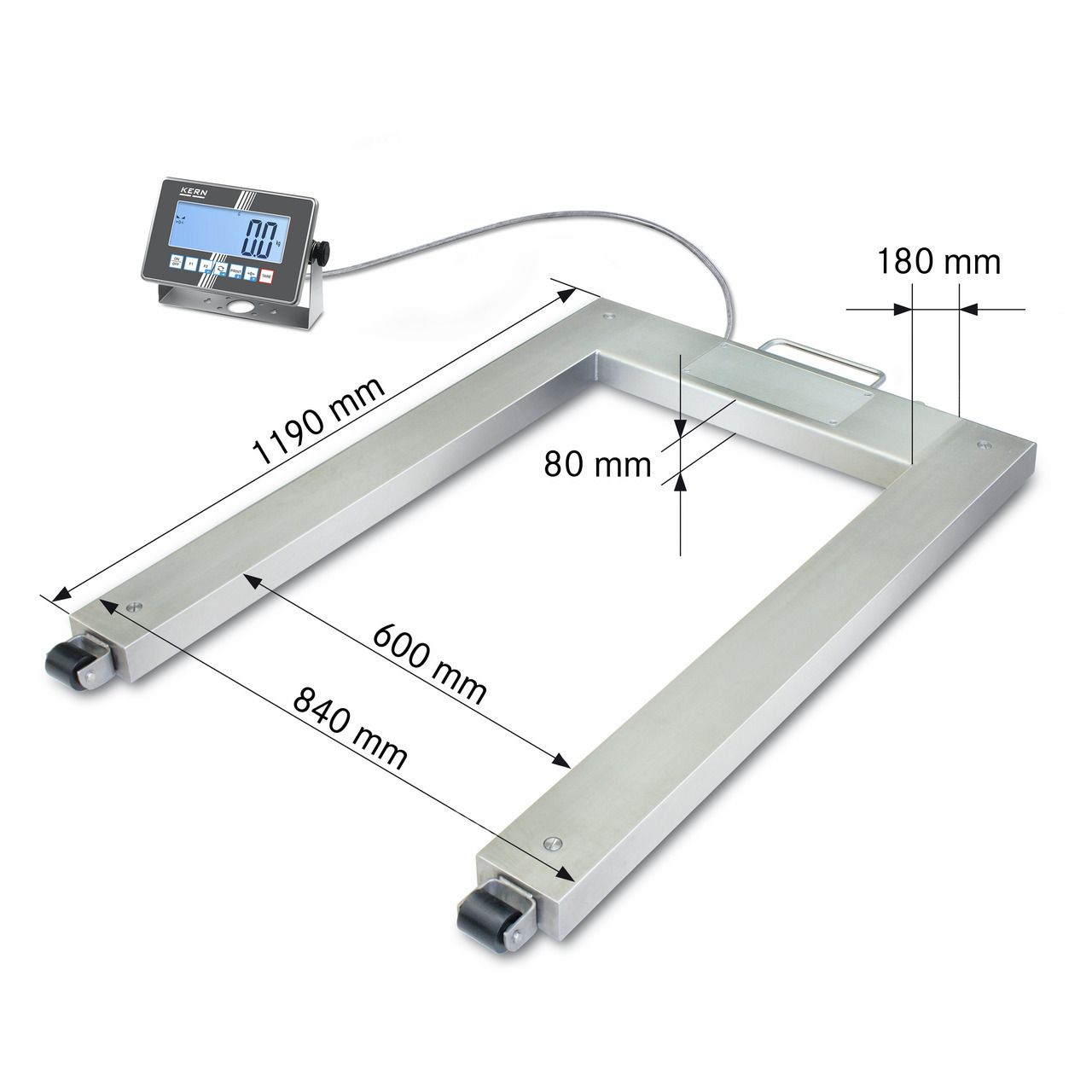 IoT-Line Palettenwaage KERN UXC 600K-1M