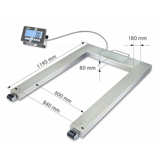IoT-Line Palettenwaage KERN UXC 600K-1M