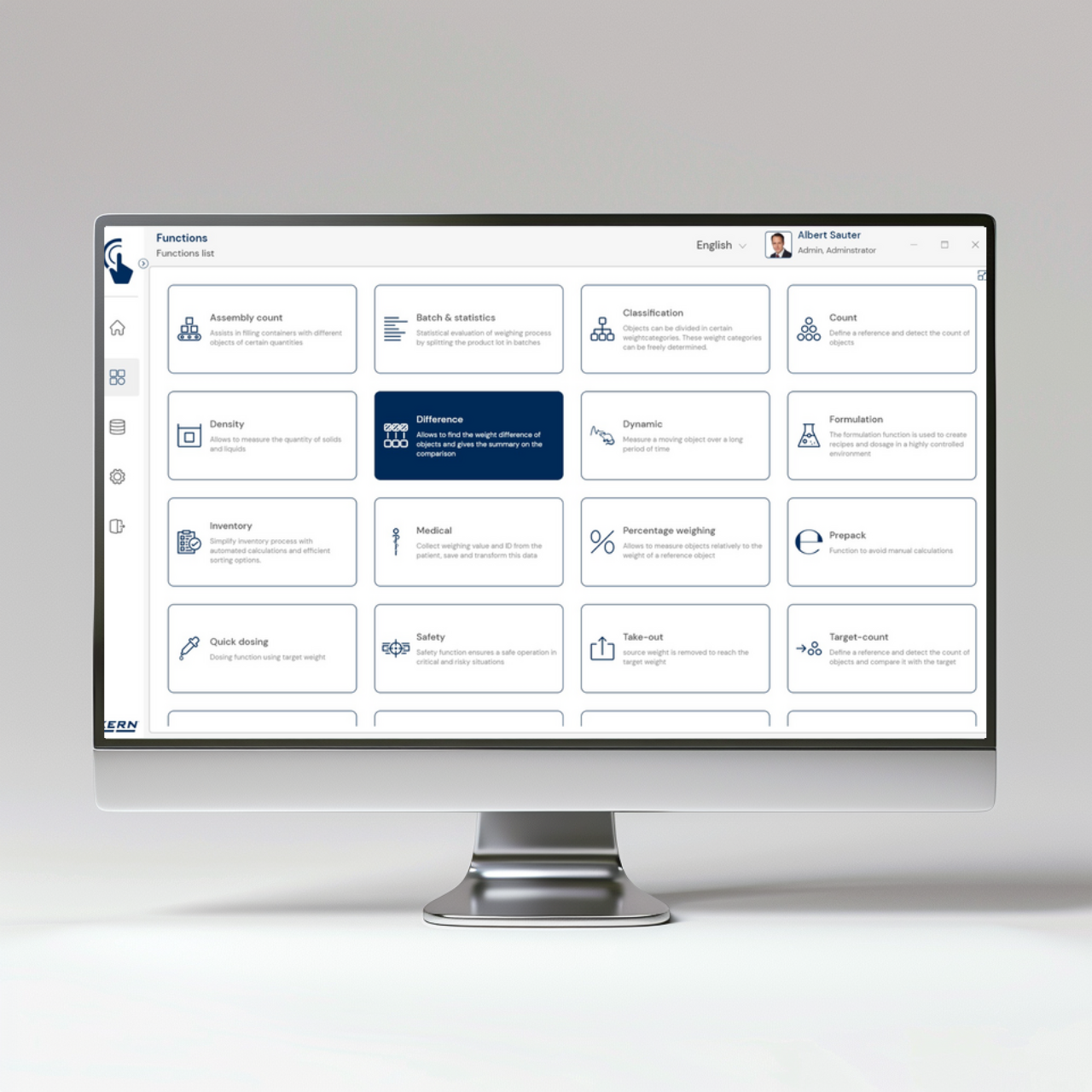 Software EasyTouch SET-22 Difference