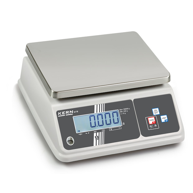 IP-geschützte Tischwaage KERN WTB 10K-3NM