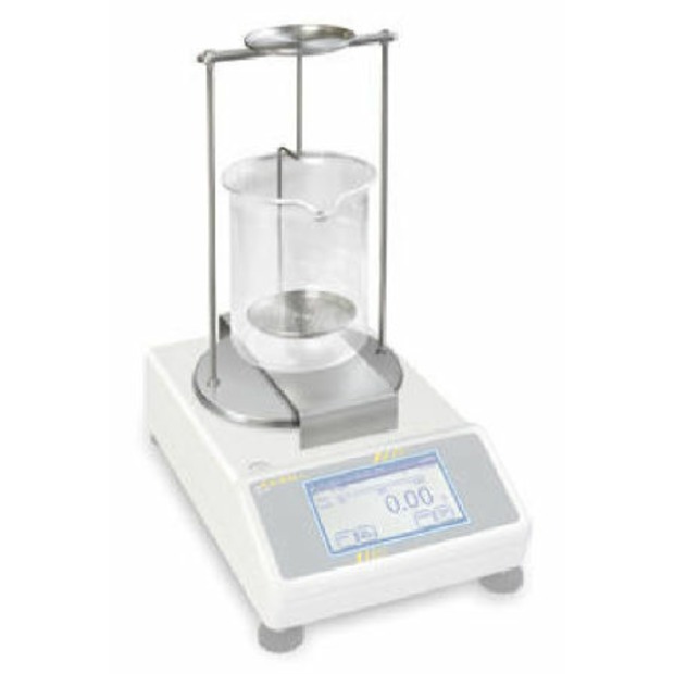 Set zur Dichtebestimmung von Flüssigkeiten und Feststoffen, nur für Modelle mit Wägeplattengröße Ø 150 mm