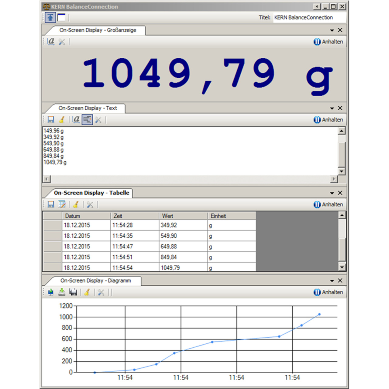BalanceConnection Standard KERN SCD-4.0