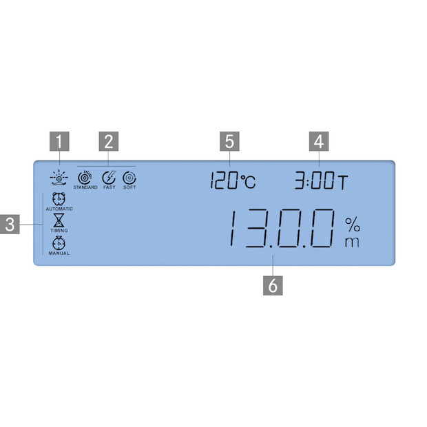Feuchtebestimmer KERN DAB 100-3