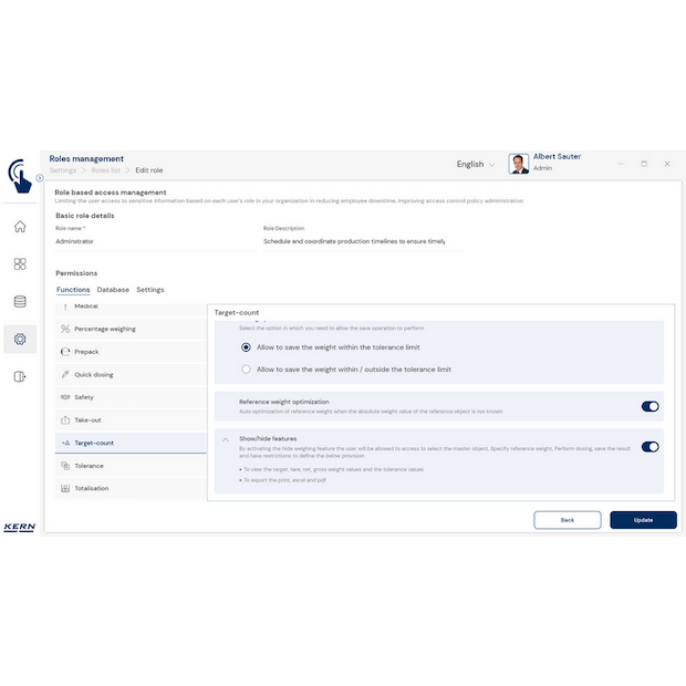 Software EasyTouch SET-40 Protect