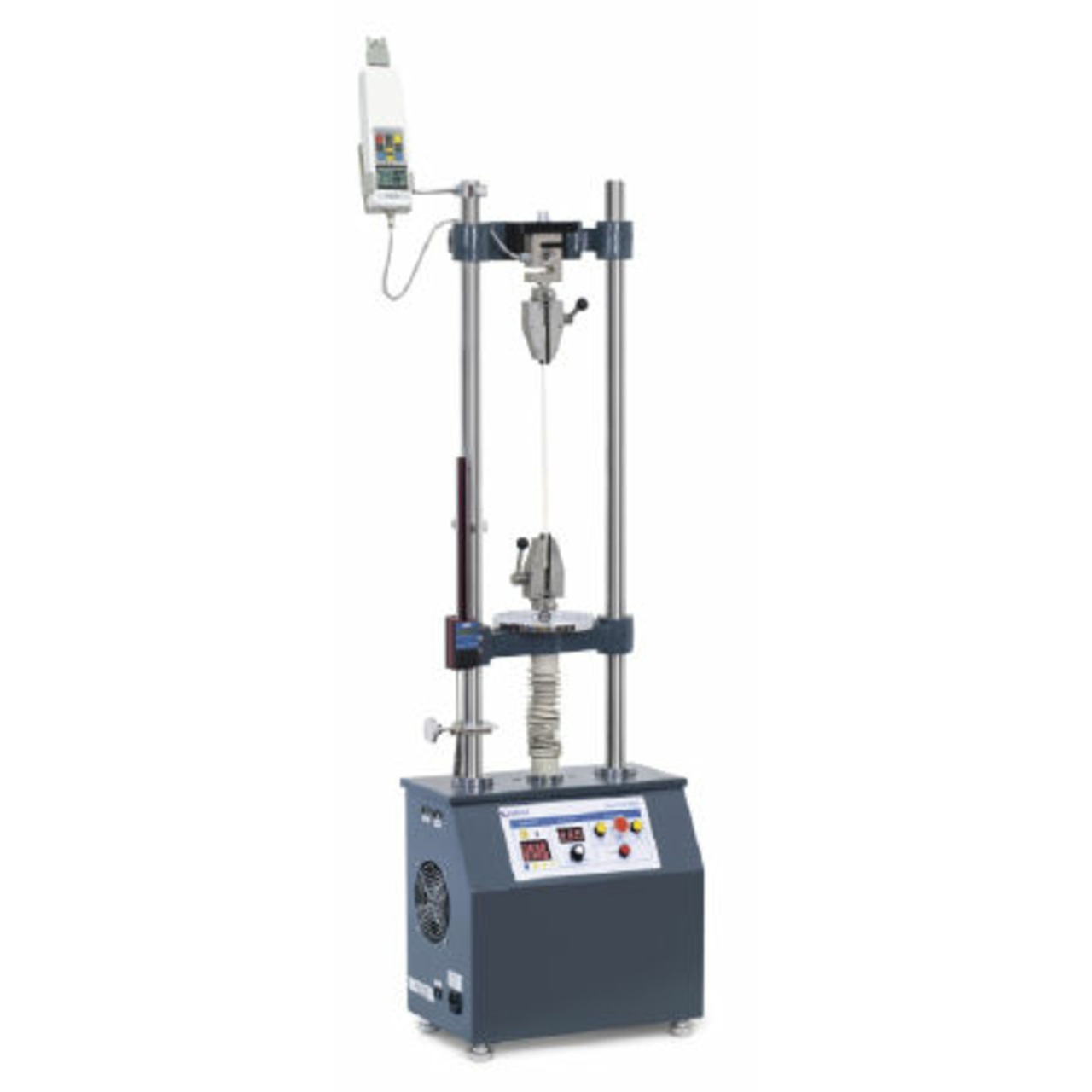 Kraft-Prüfstand - elektronisch, zwei Kolumnen Max 20 kN : Vertikal <-> 210 mm
