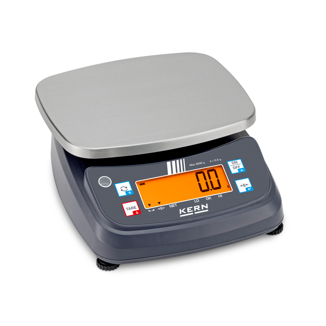 IP-geschützte Tischwaage KERN FPB 3K-4