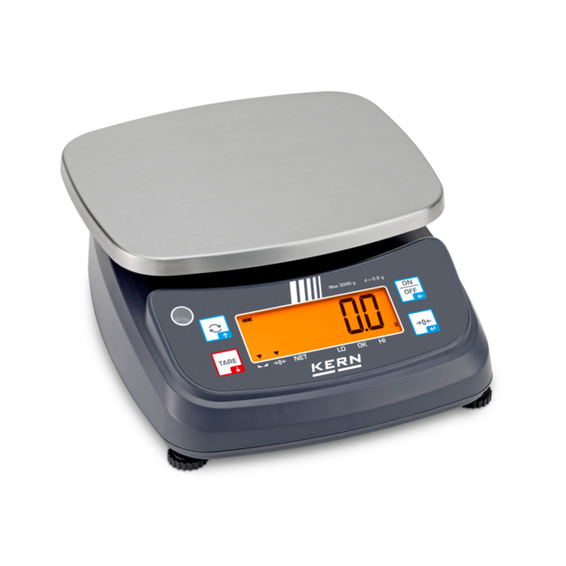 IP-geschützte Tischwaage KERN FPB 3K-4