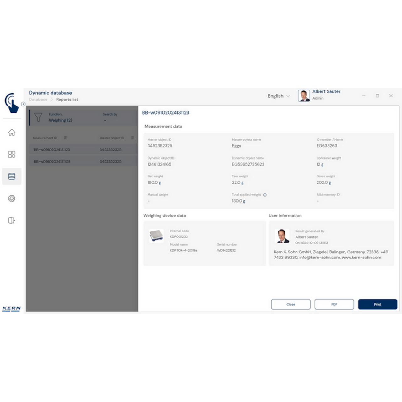 Software EasyTouch SET-01 Base