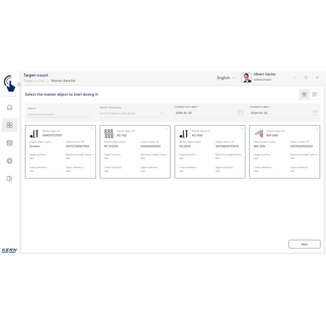 Software EasyTouch SET-40 Protect