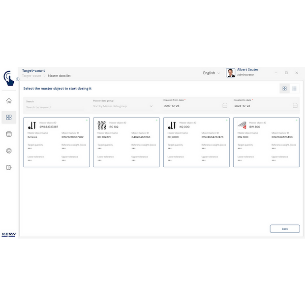 Software EasyTouch SET-40 Protect
