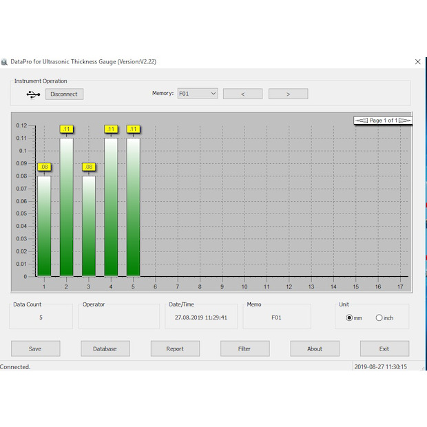 Datenübertragungssoftware SAUTER ATU-04TU